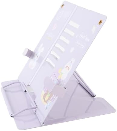 Dpofirs Foldable Book Stand for Desk Handsfree
