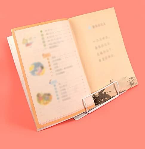 Adjustable Book Stand Holder for Kitchen and Office Blue