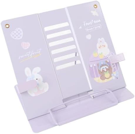 Dpofirs Foldable Book Stand for Desk Handsfree