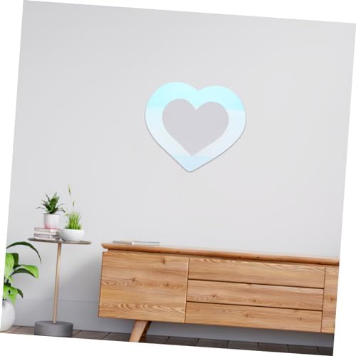 Vaguelly Heart Shaped Wall Mirror Decor