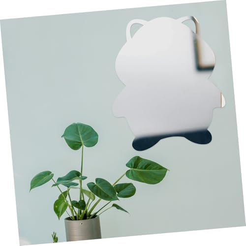 HAPINARY Self-Adhesive Acrylic Mirror Animal Shape Wall Decor