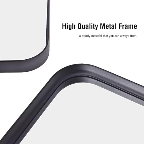 Black Mirror 30x40 Wall Mount Vanity Mirror with Aluminum Frame