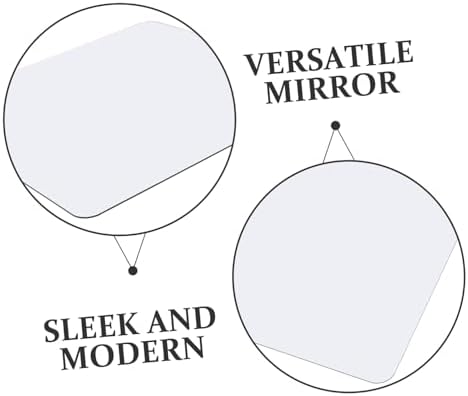 SOLUSTRE Acrylic Vanity Mirror Self Stick for Bathrooms Showers
