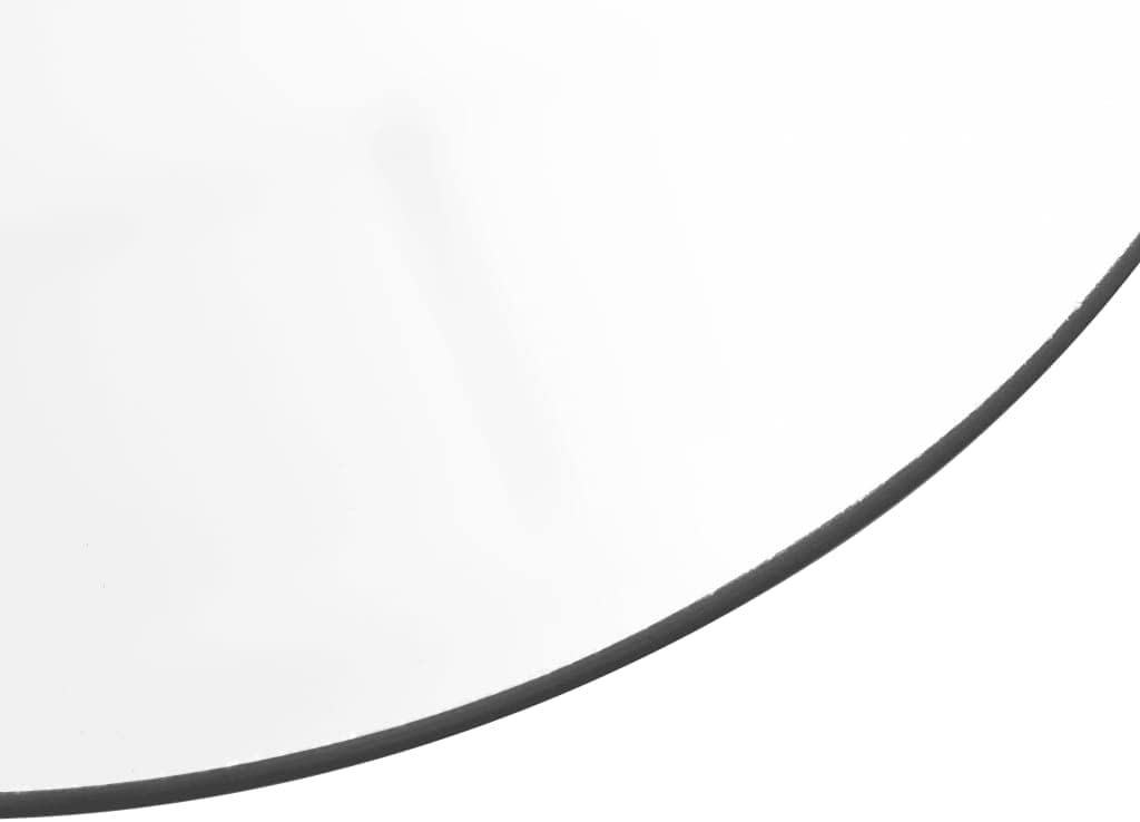 7 Piece Frameless Round Glass Mirror Set for Home Decor