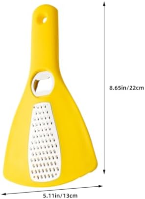 Luxshiny 2pcs 3 in 1 Can Jar Opener with Cheese Grater