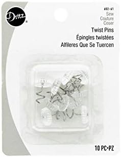 Dritz 602-61 Twist Pins 10-Count