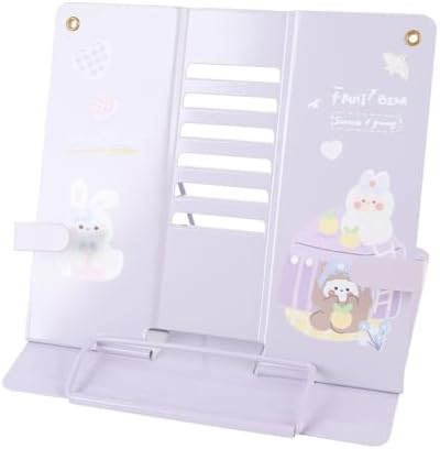 Dpofirs Foldable Book Stand for Desk Handsfree