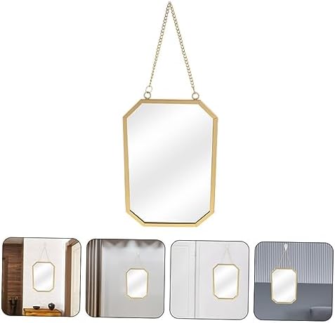 GLEAVI Wall Hanging Decorative Mirror for Bathroom Vanity Bedroom Design