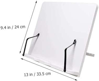 Adjustable Wooden Book Stand for Reading and Display