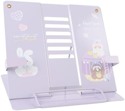 Dpofirs Foldable Book Stand for Desk Handsfree