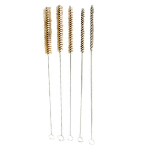 5Pack Multifunctional Brass Pipe Brush Set with Long Handle