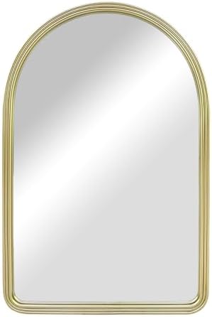 Gold Arched Mirror 20x30 Wall Decor for Bathroom Living Room