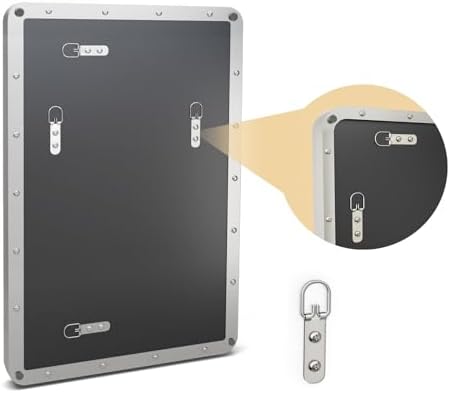 SUEHEE 20x28 Stainless Steel Bathroom Mirror Over Sink