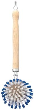 HIC Kitchen Dish Washing Vegetable Scrub Brush Set of 2
