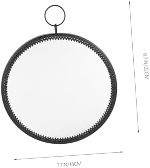Cabilock Round Wall Mounted Bathroom Mirror with Frame