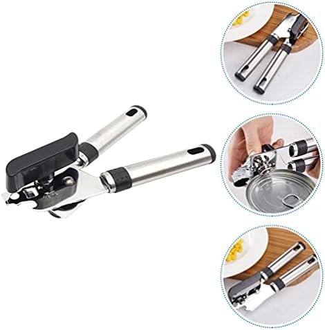 Hemoton Manual Can Opener with Wine Corkscrew