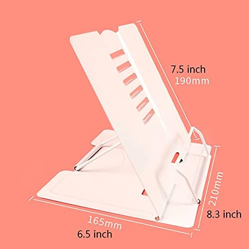 Adjustable Book Stand Holder for Kitchen and Office Blue