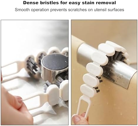 Bendable Crevice Cleaning Brush 6 Pcs