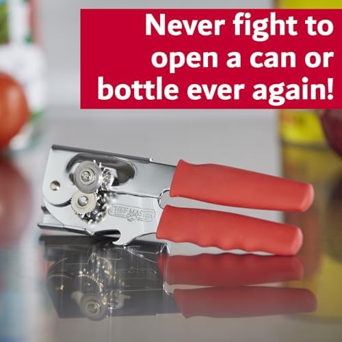 Chef Master Heavy-Duty Manual Can Opener - 90226
