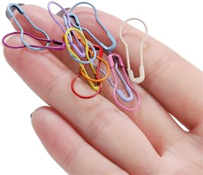 100pcs Bulb Safety Pins 215mm Purple