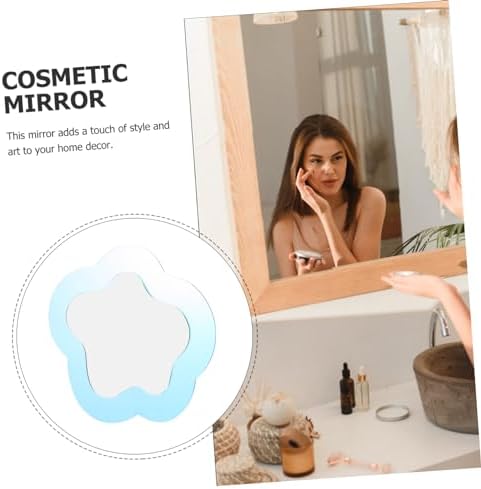STOBAZA Cloud Shape Acrylic Mirror Wall Decor