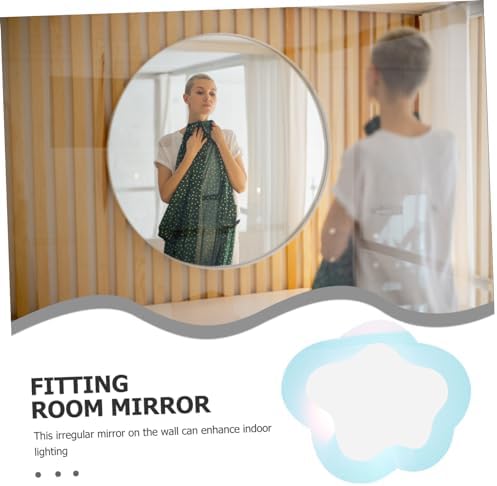 ABOOFAN Cloud Shaped Wall Mirror Decor