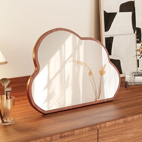 FLIPP Cosmetic Mirror 30x40cm Walnut Frame