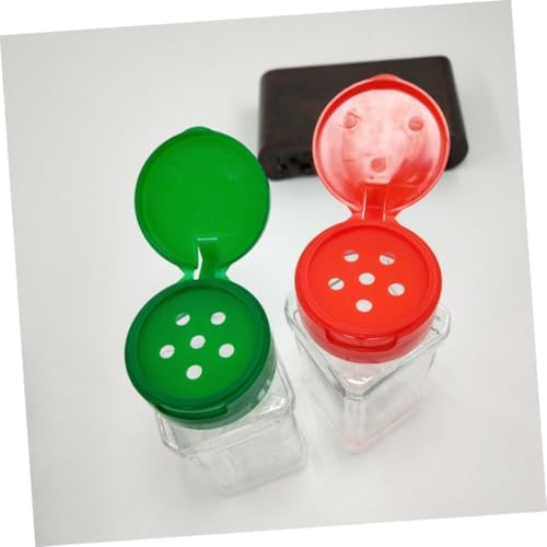 Luxshiny 6 Pack Red Salt Pepper Shaker Set 1