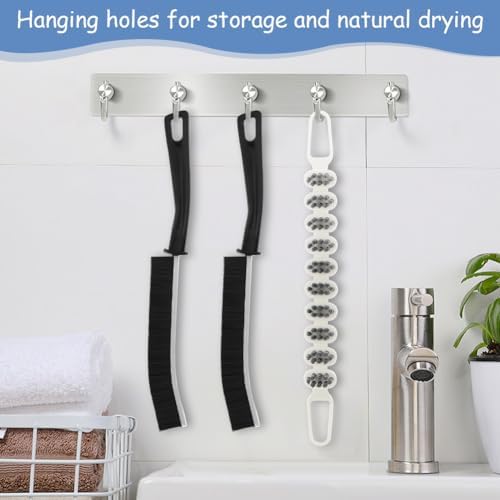 Equivira 3 Pcs Crevice Cleaning Brush Set