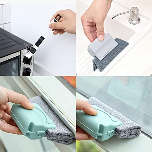 UpTuoLi 5Pcs Magic Window Cleaning Brush Set