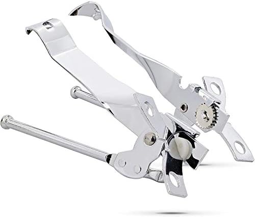 RamPro Nickle Plated Manual Can Opener with Tapper - Pack of 2