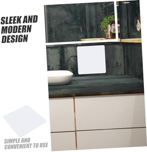 PRETYZOOM Self-Adhesive Wall Mirror for Bathroom and Bedroom
