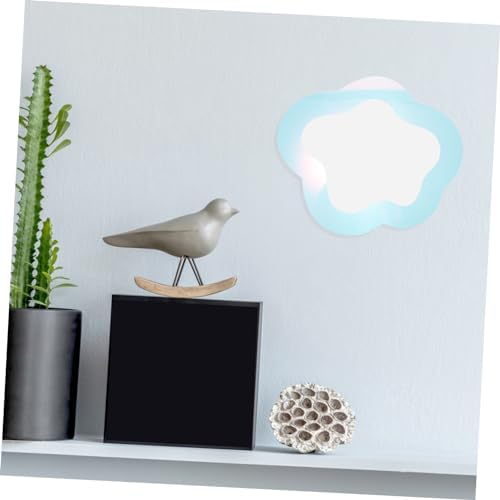 STOBAZA Cloud Shape Acrylic Mirror Wall Decor