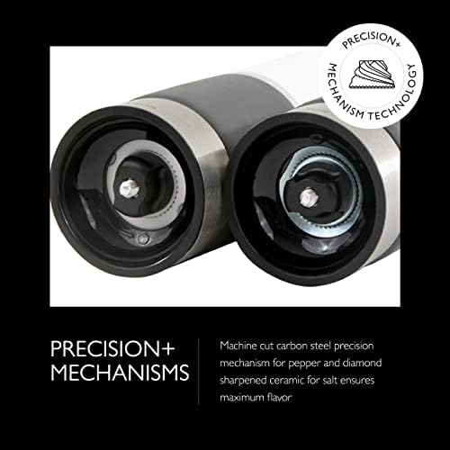 Cole Mason Regent Concrete Salt Pepper Mill Set