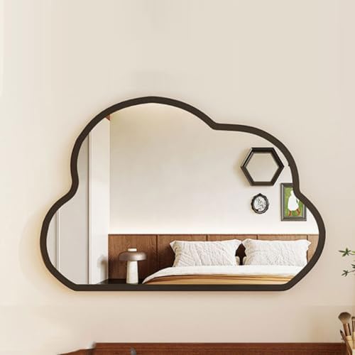 FLIPP Cosmetic Mirror 30x40cm Walnut Frame