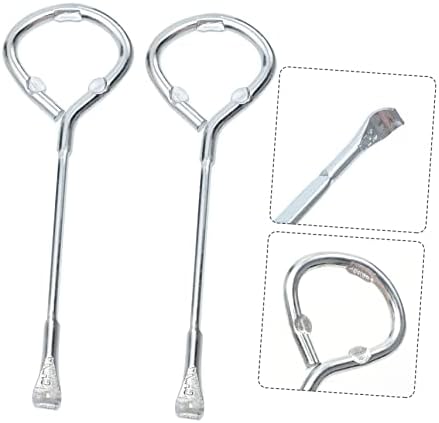 HOMSFOU Adjustable Can Opener with Lid Lifter Holder