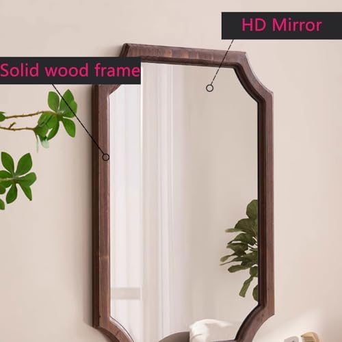Vintage Rectangular Bathroom Mirror 345x19CM Wall Mounted Vanity Mirror