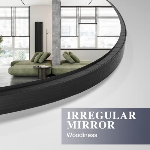 NEUWEABY Irregular Wall Mirror 335x205 Unique Modern Design