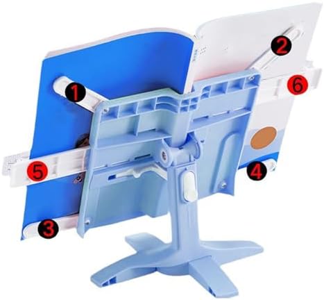Adjustable Height Folding Book Stand for Kids