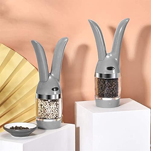 Salt and Pepper Mill Set with Visible Window Pack of 2