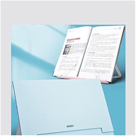 XIAOSAKU Adjustable Blue Cookbook Stand Holder