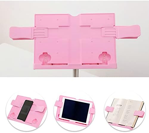 Xiaosaku Adjustable Book Stand with Height and Angle Control