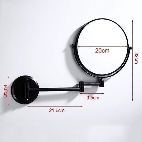 Bleslin 8-inch Wall-Mounted Makeup Mirror with 3X Magnifying Glass