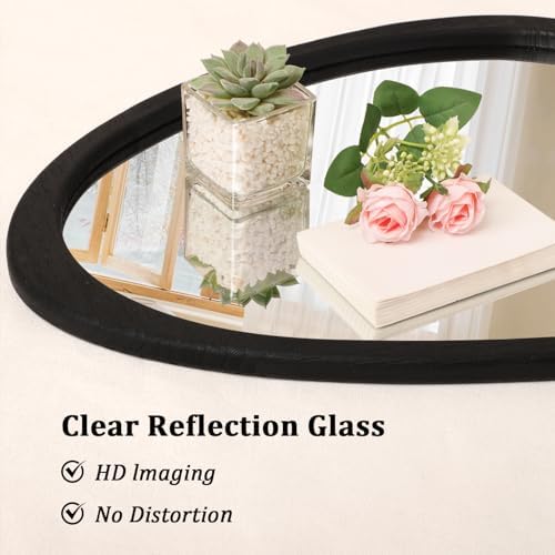 Lzuso Asymmetrical Wall Mirror 20x16
