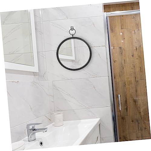 Cabilock Round Wall Mounted Bathroom Mirror with Frame