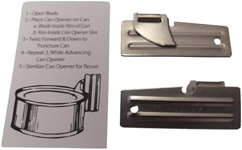 Best Glide ASE P-51 Military Can Openers 2 Pack