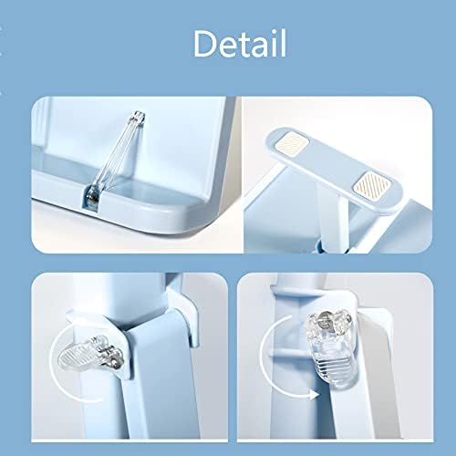 XIAOSAKU Adjustable Book Stand for Reading Kitchen and Office Use