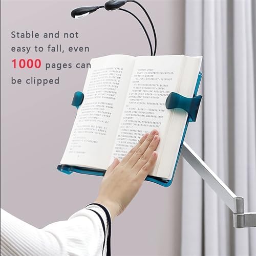 FKTHYO 360 Rotatable Floor Tablet Stand with Lights
