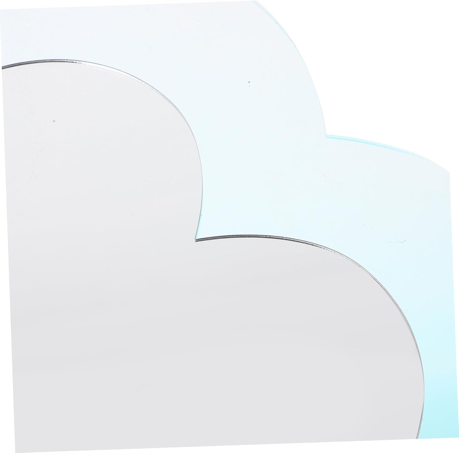 DECHOUS Wall Heart Mirror Decor Bathroom Living Room Mirror