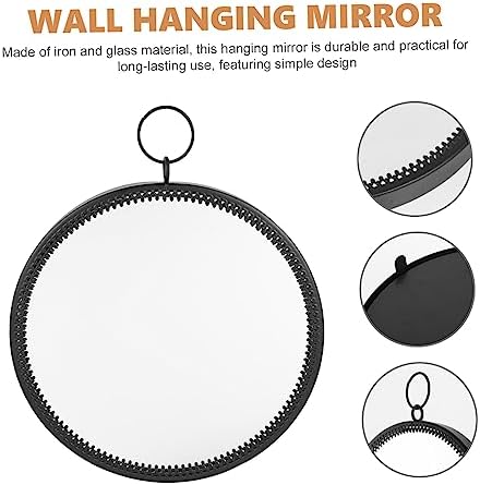 Gatuida Round Wall Hanging Mirror